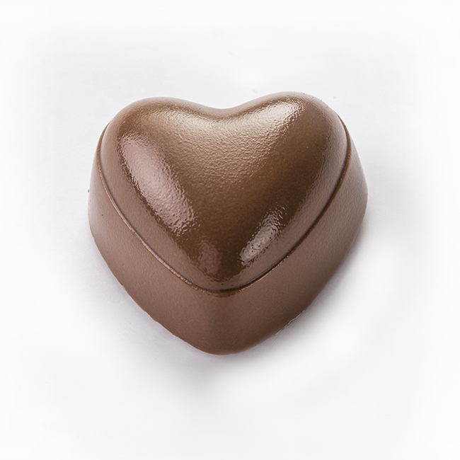 Plain Milk Chocolate Heart 13g